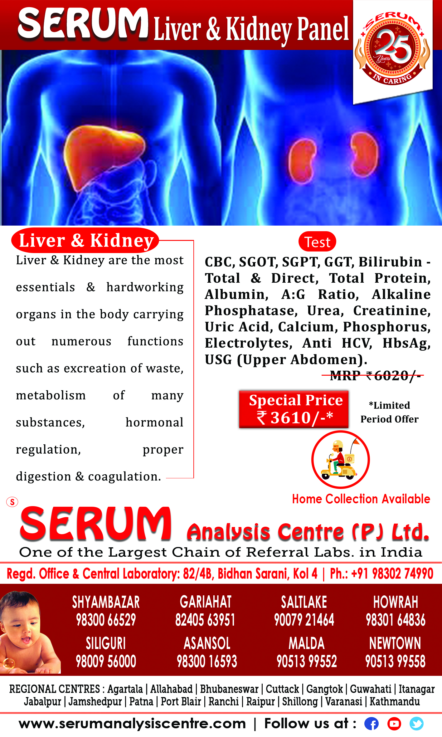 SERUM Analysis Centre | NABL Certified Diagnostic & Pathology Lab